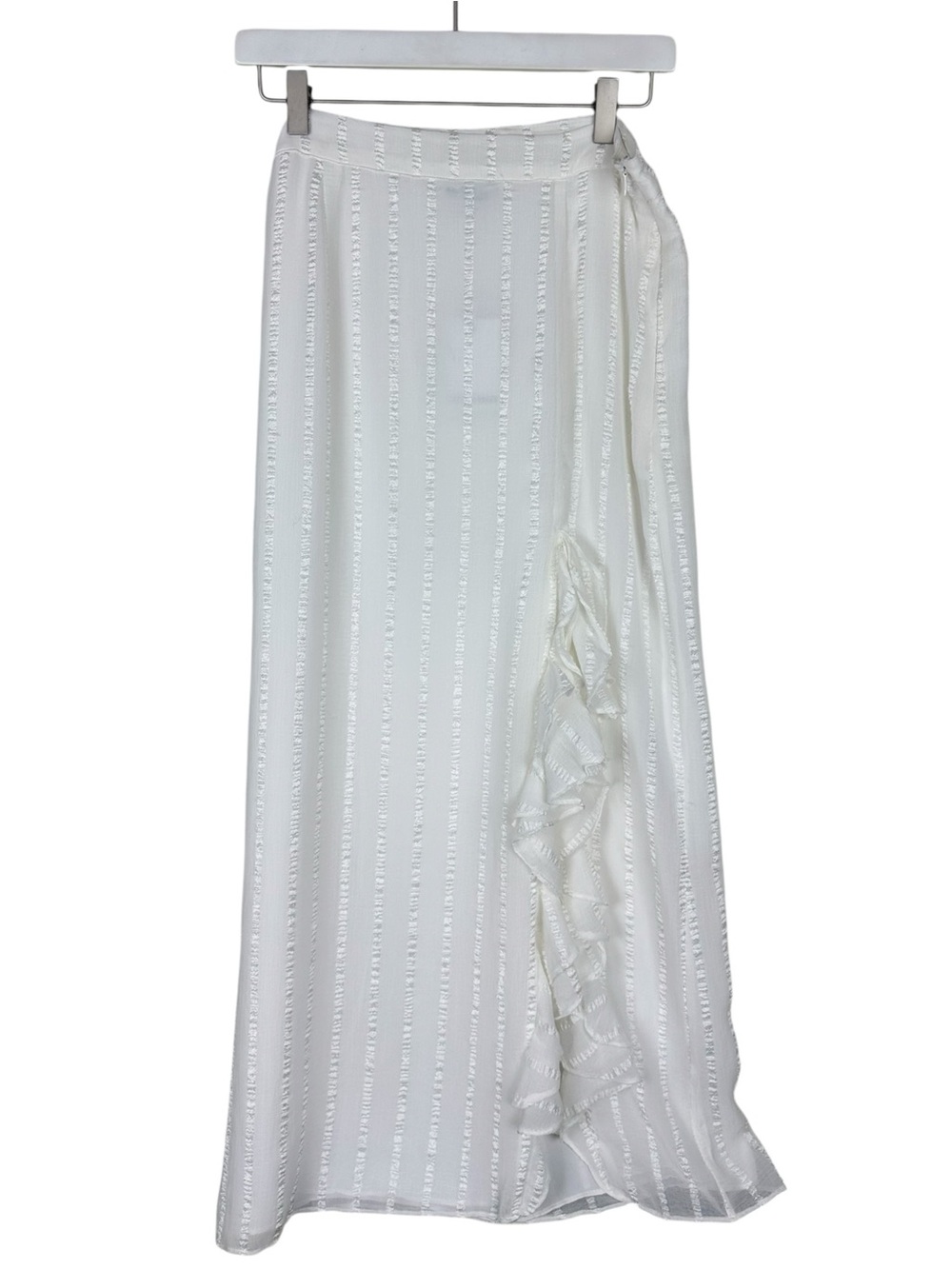 Walter Baker Frida Skirt Maxi Boho Off White NWT Size 10